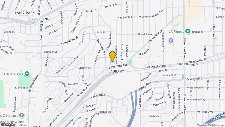 2912 Covina St Map and Location Details