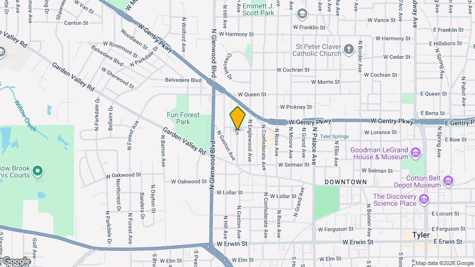 10455 Meadow Ln Map and Location Details