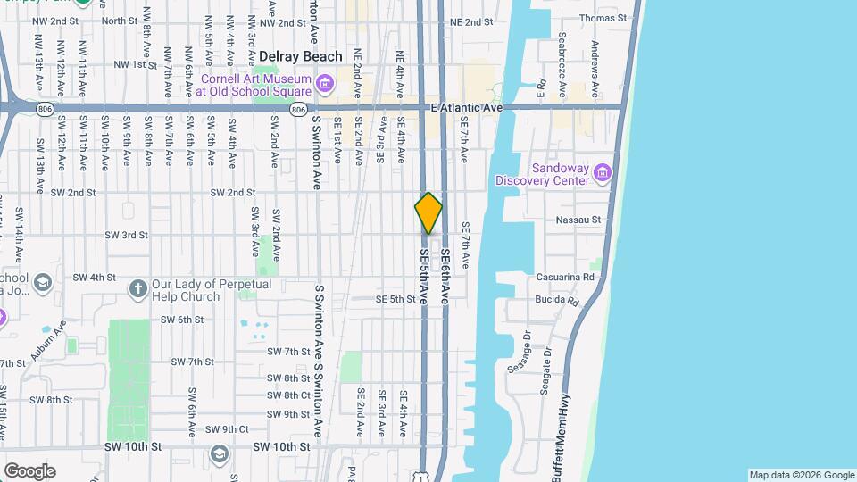 304 W Mallory Cir Map and Location Details