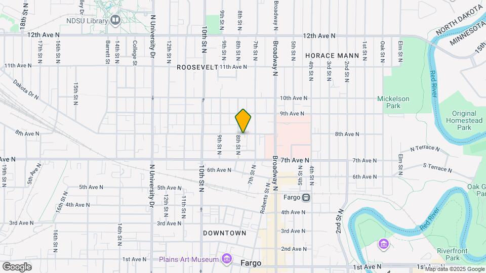 722 8th Ave N Map and Location Details