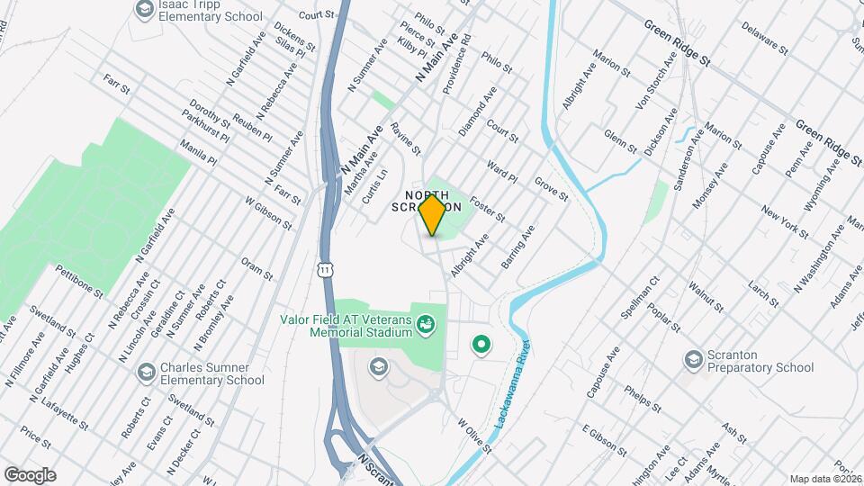 931 Providence Rd Map and Location Details