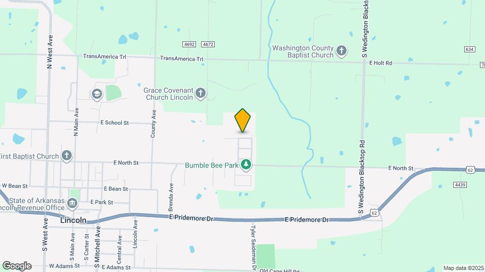 1239 Oak St Map and Location Details