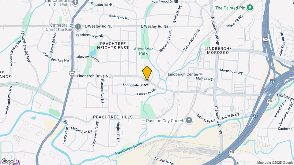 331 Lindbergh Drive NE Mapa y Detalles de la Ubicación