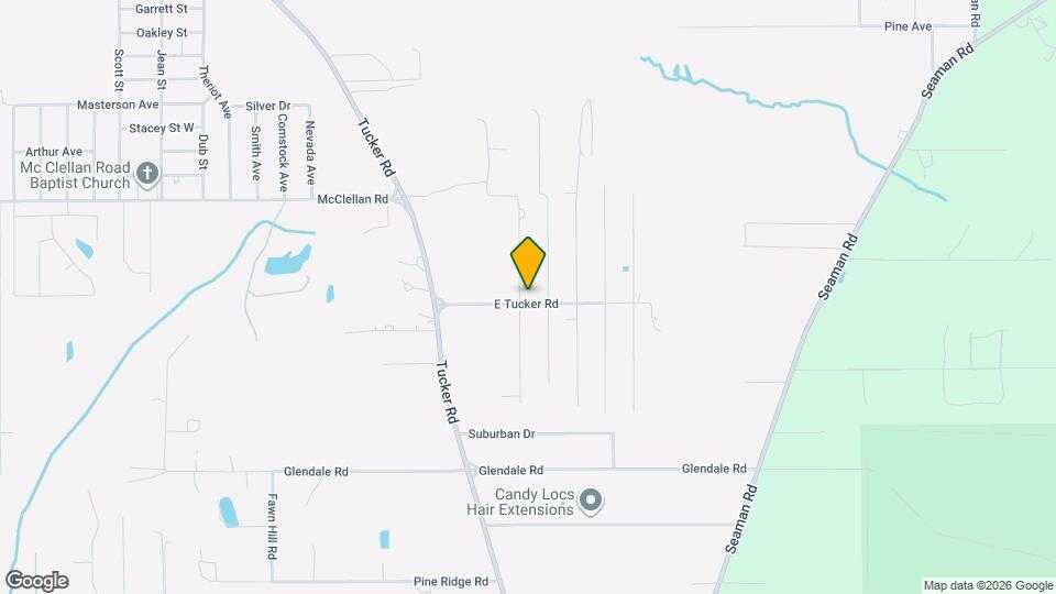 14104 E Tucker Rd Mapa y Detalles de la Ubicación