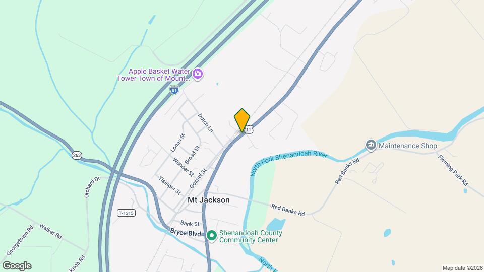 5796 Main St Map and Location Details