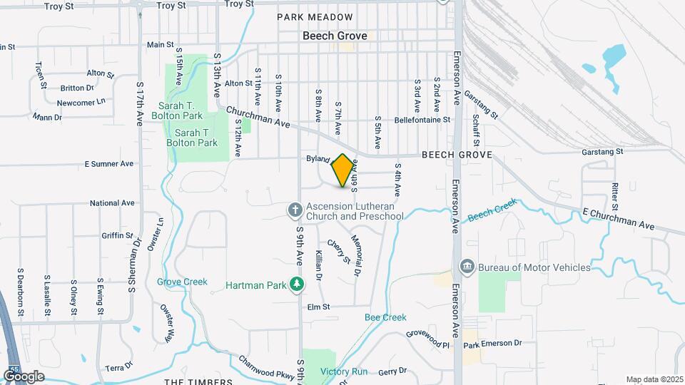 617 Fletcher Ln Map and Location Details