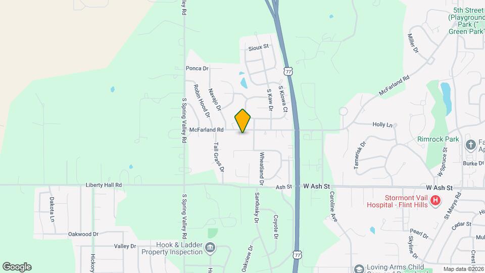 2023 McFarland Rd Map and Location Details