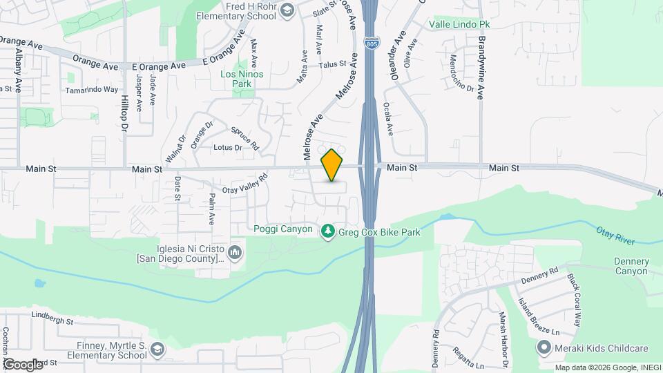 1727 Melrose Ave, Unit 35 Map and Location Details