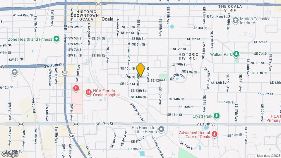 812 SE 11th St Map and Location Details