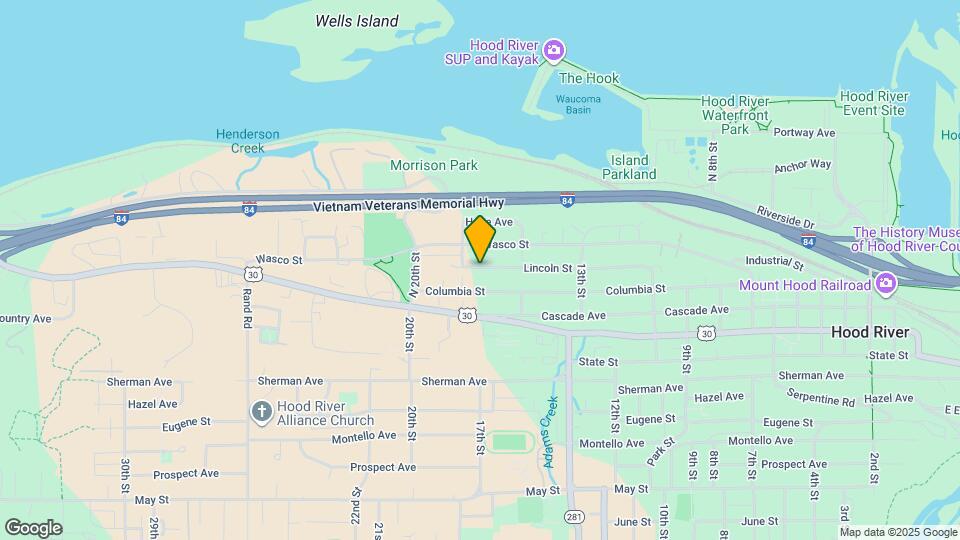 1537 Lincoln St Map and Location Details