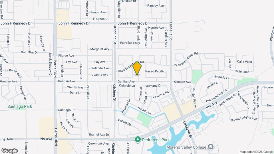 15473 Casa Grande St Map and Location Details