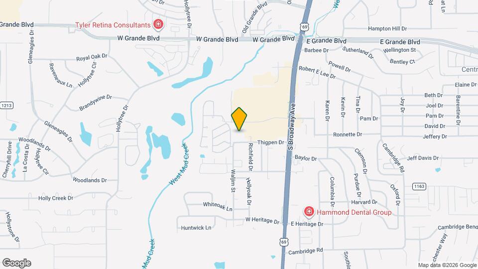 415 Thigpen Dr Map and Location Details