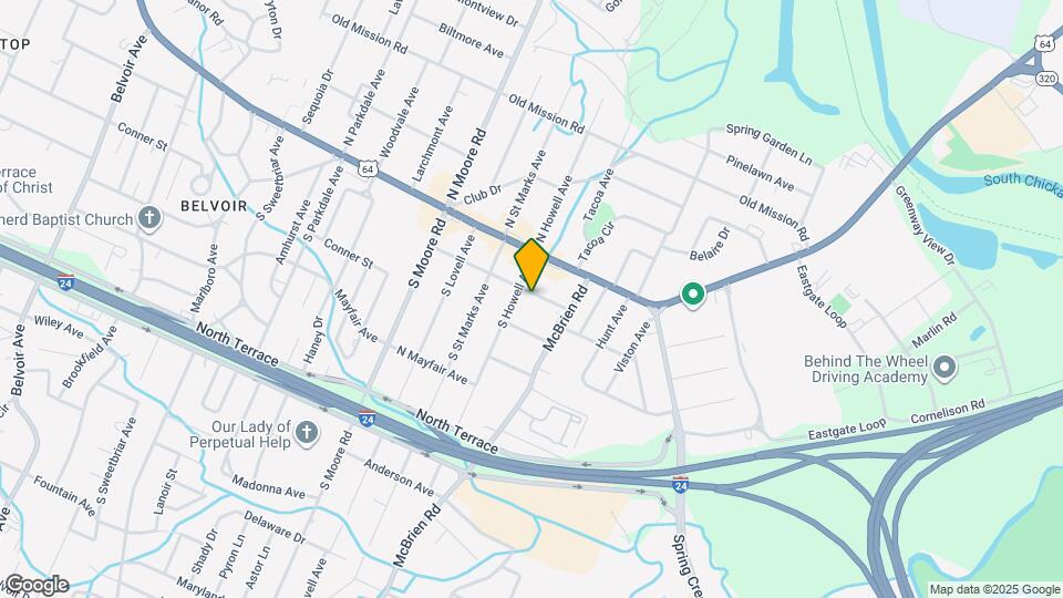 5206 Sunbeam Ave Map and Location Details