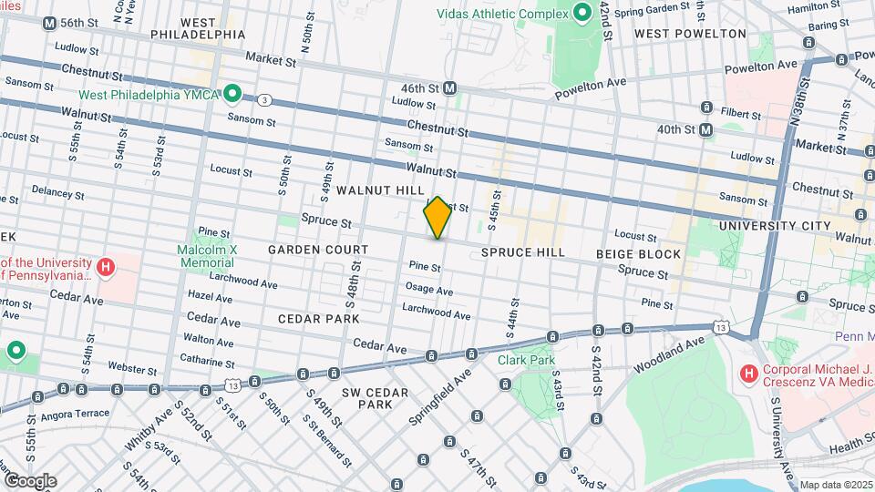 4608 Spruce St Mapa y Detalles de la Ubicación