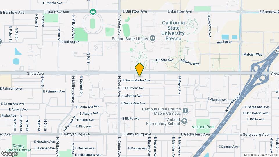 4431 E Sierra Madre Ave Map and Location Details