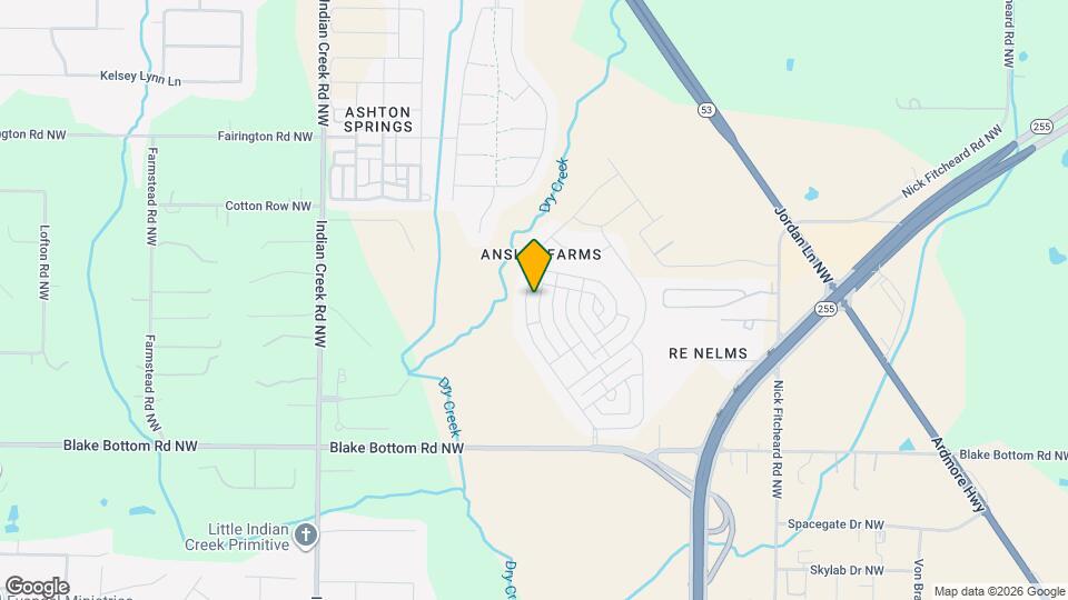 8346 Anslee Way NW Map and Location Details