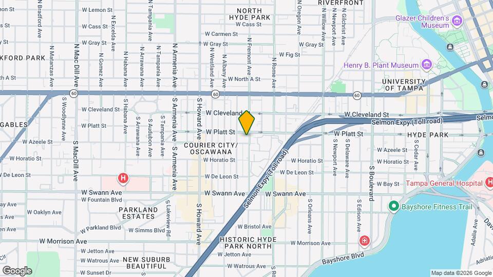 309 S Fremont Ave Map and Location Details