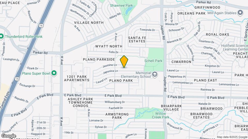 1805 Japonica Ln Map and Location Details