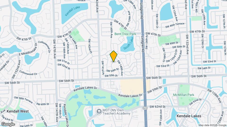 5229 SW 140th Pl Map and Location Details