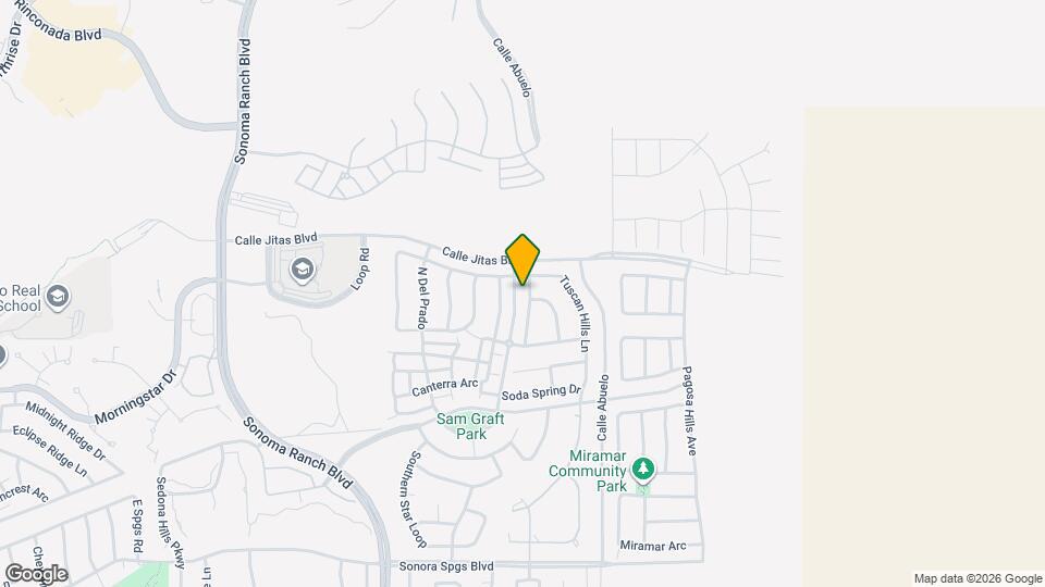 2499 Silver Sage Dr Map and Location Details