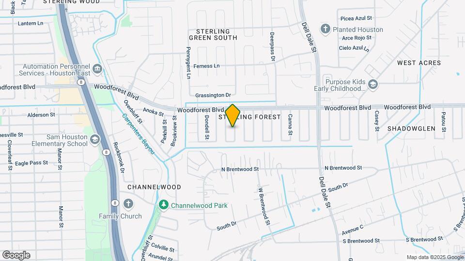 747 Deercrest St Map and Location Details