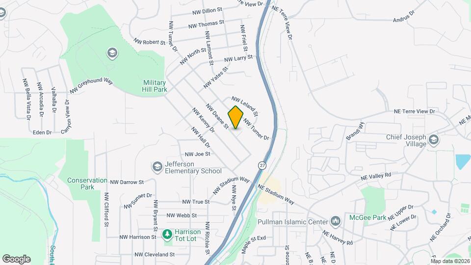 1420 NW Deane St Map and Location Details