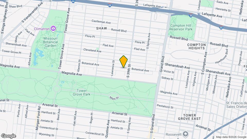 3922-3924-3924 Botanical Ave Map and Location Details