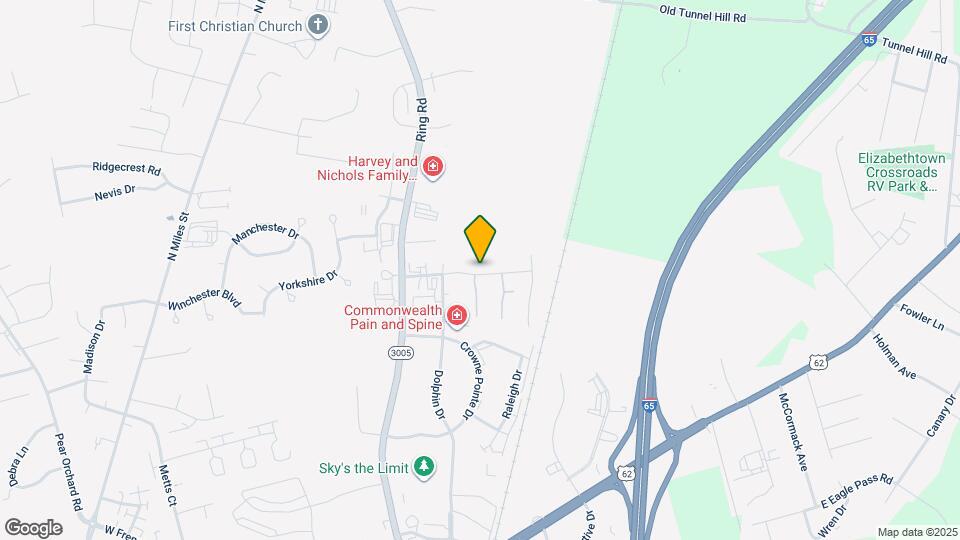 1111 Northridge Dr Map and Location Details