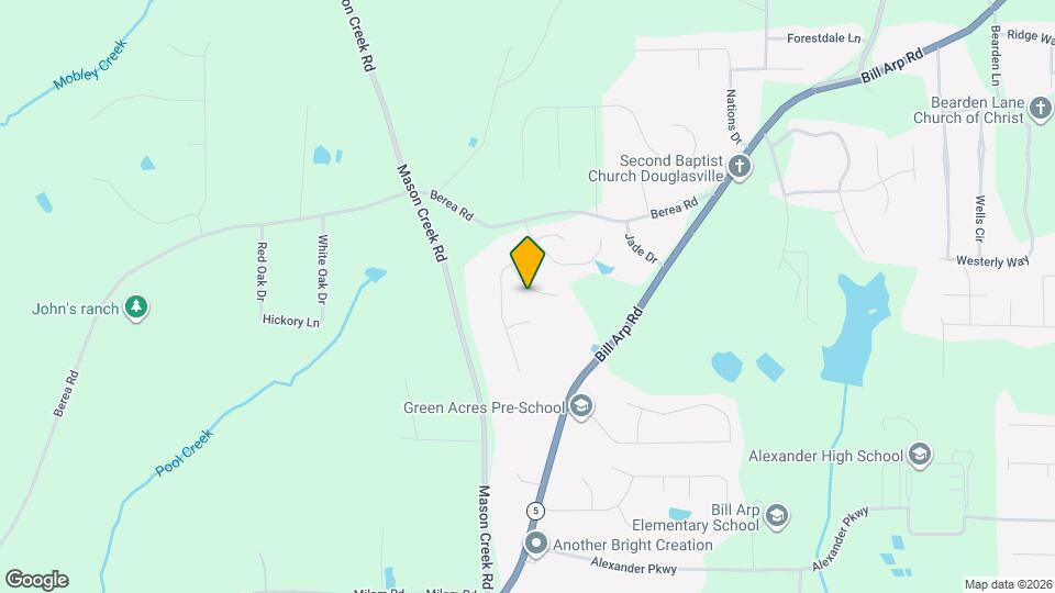 6931 Silver Grass Ct Mapa y Detalles de la Ubicación