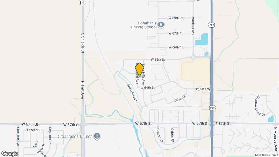 6432 San Isabel Ave Map and Location Details