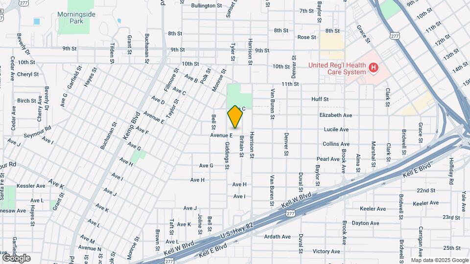 2112 Avenue E Map and Location Details
