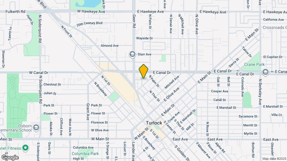 100 Lincoln Ave Map and Location Details