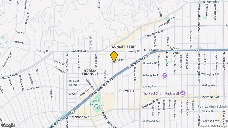964 Hancock Ave Map and Location Details