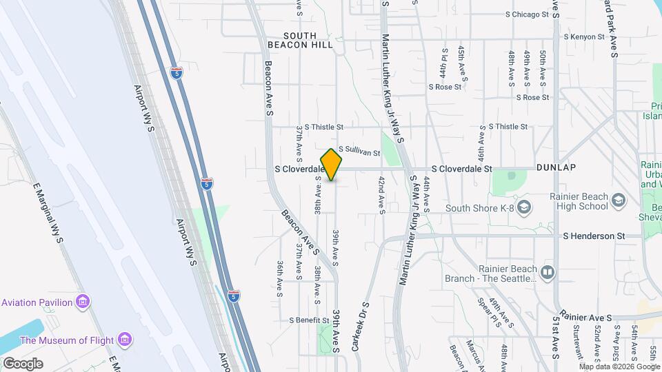 8621 39th Ave S Map and Location Details