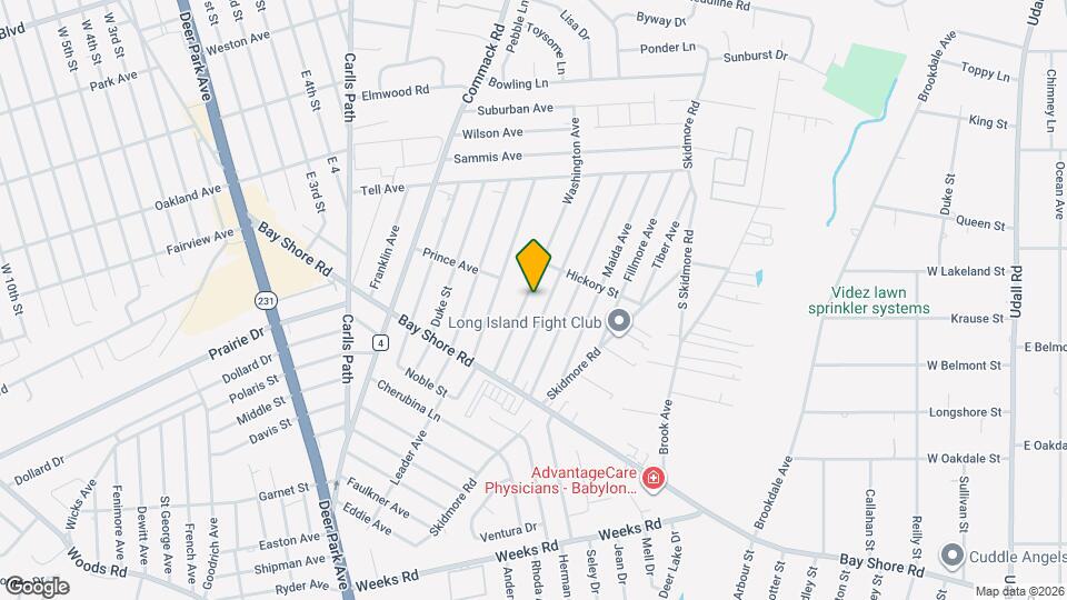 69 Washington Ave Map and Location Details