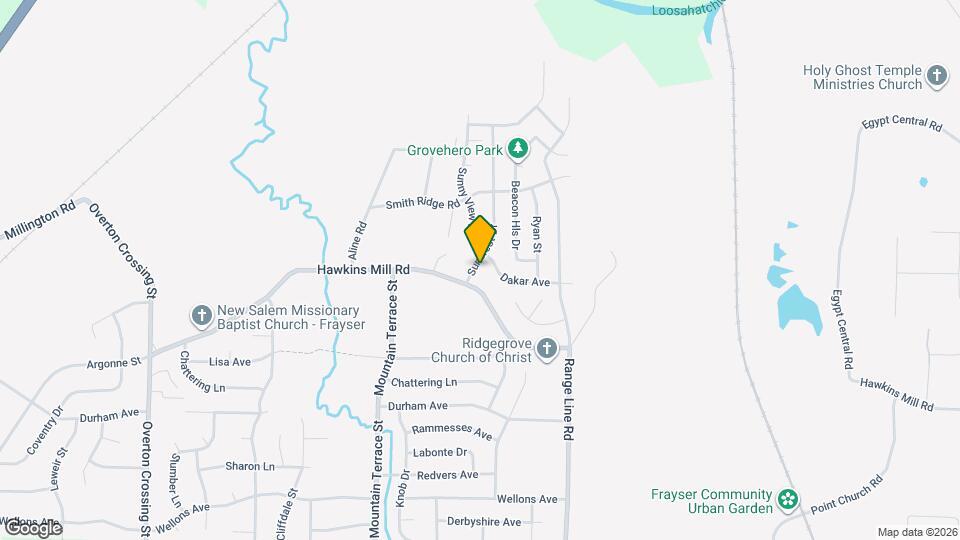 4374 Suncrest Dr Map and Location Details