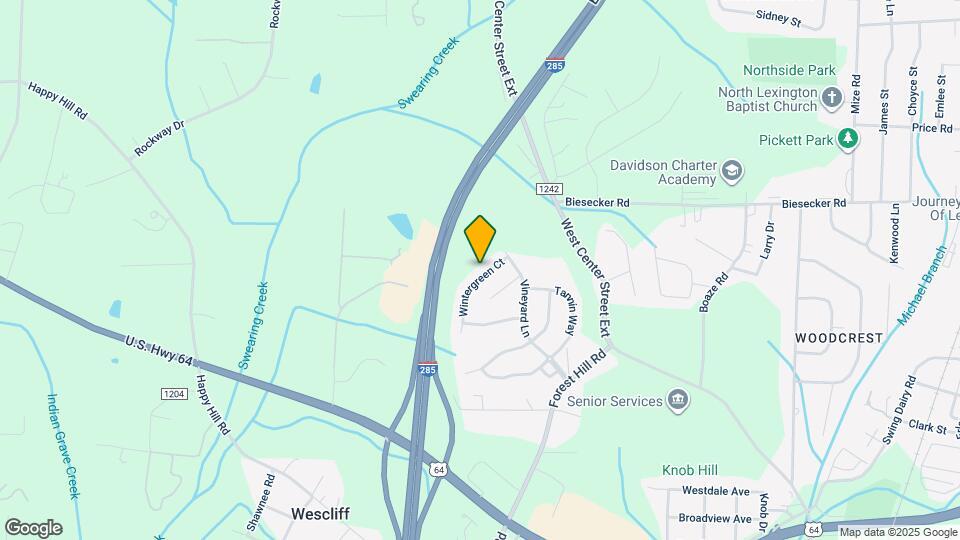 116 Wintergreen Ct Map and Location Details