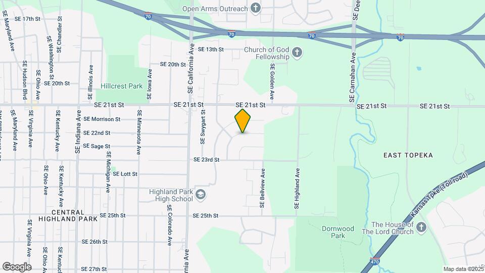 2201 SE 22nd St Map and Location Details