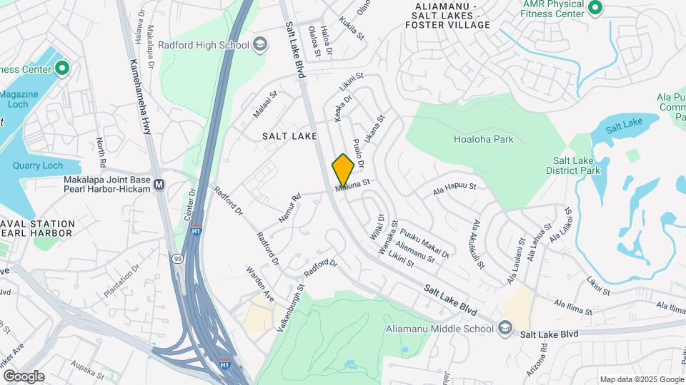 1017 Maluna St Map and Location Details