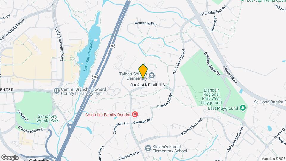The Verona at Oakland Mills Mapa y Detalles de la Ubicación