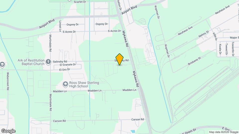 11411 Bright Sun Dr Map and Location Details