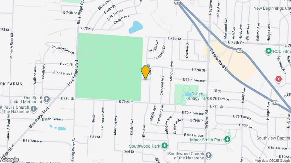 7720 Elm Ave Map and Location Details