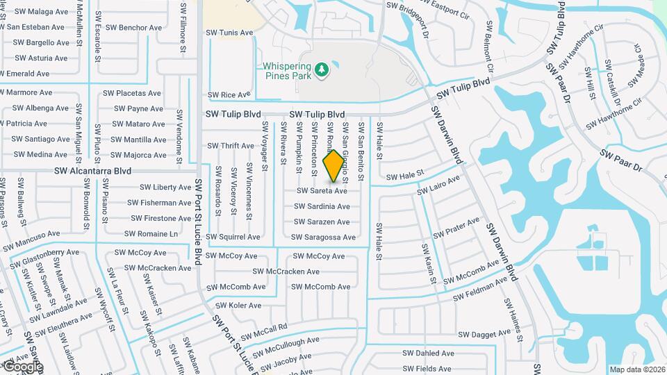 3597 SW Ronald St Map and Location Details