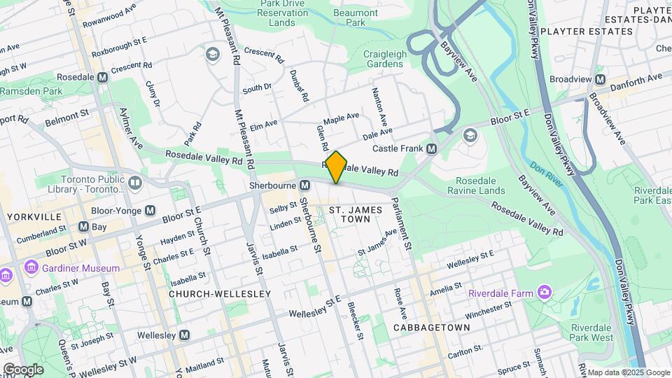 451 Bloor St E Map and Location Details