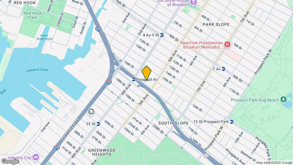 219 Prospect Ave, Unit 3 Map and Location Details