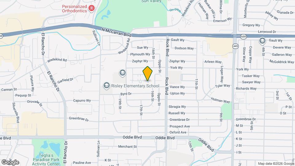 1667 London Cir Map and Location Details