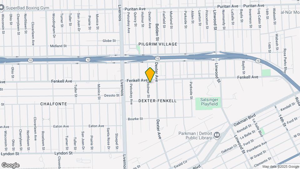 15114 Holmur St Map and Location Details