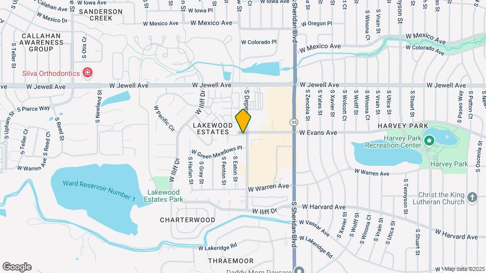 2101 S Depew St Map and Location Details
