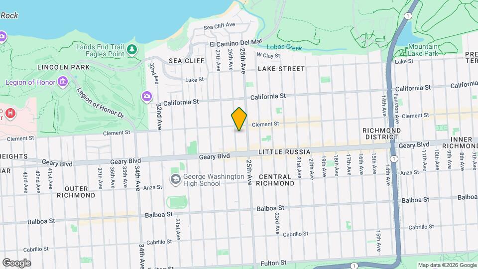 430 26th Ave Map and Location Details