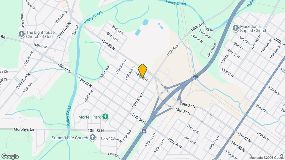 1822 18th St N Map and Location Details